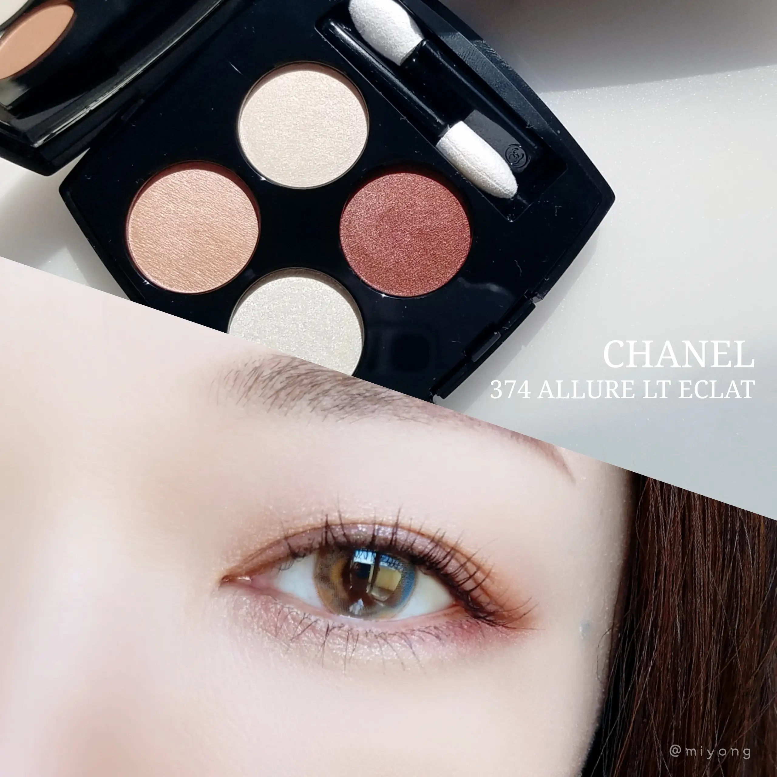 限定 CHANEL レキャトルオンブル374 春メイク | Gallery posted by