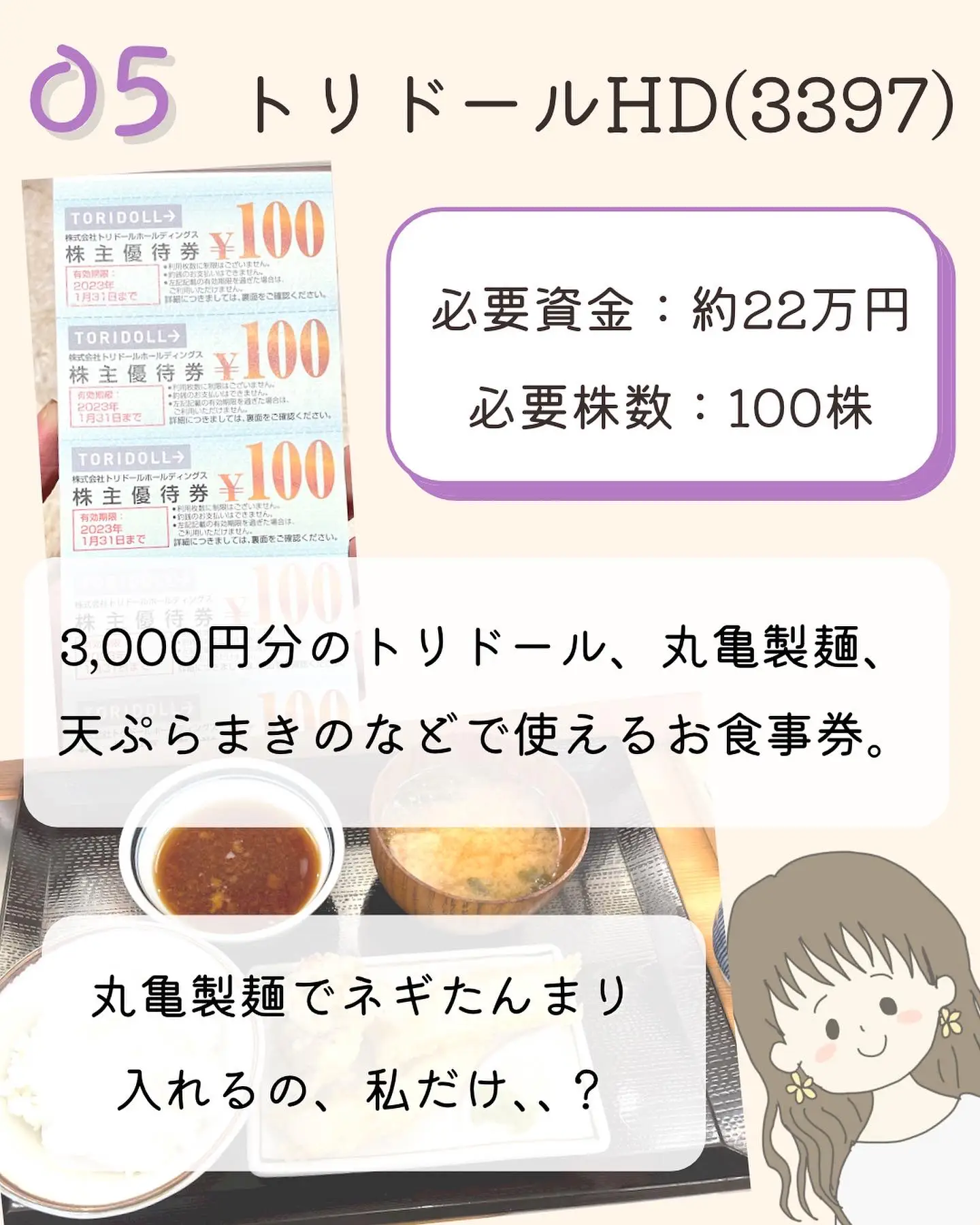 グルメ杵屋 株主優待 お食事券3000円分 露