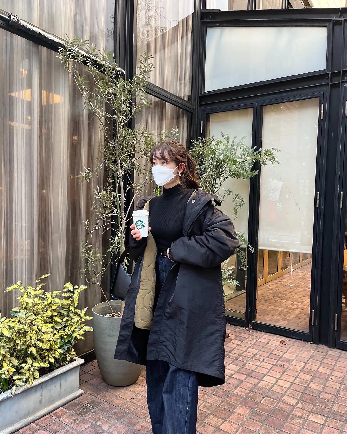春チェスター！ノーアイディー バイカラー 切り替えし コート （WEB 