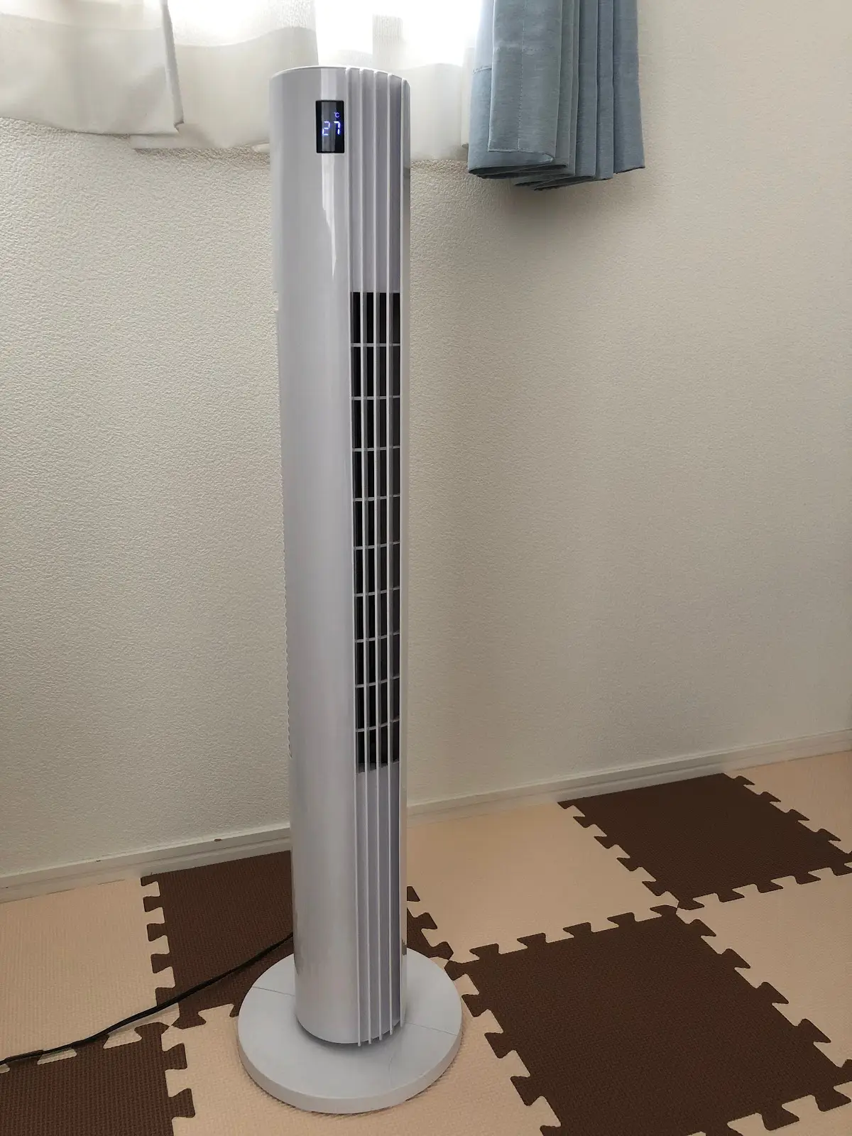 ☆3-in-1ブレードレスタワーファン温/冷風、空気浄化