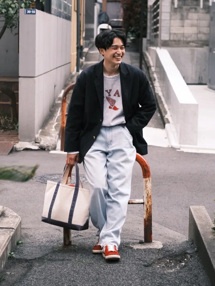 紺ブレコーデ3選 | すけが投稿したフォトブック | Lemon8 