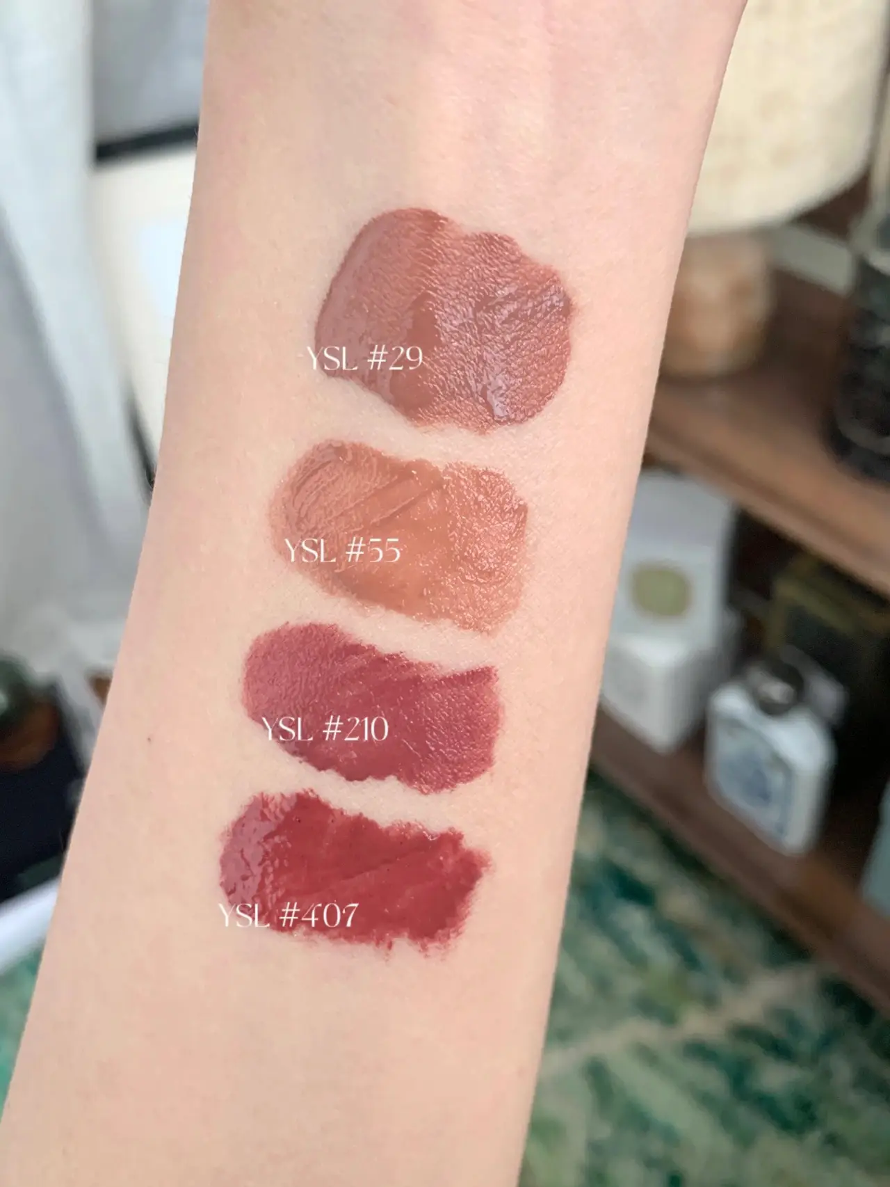 Ysl 407 outlet swatch