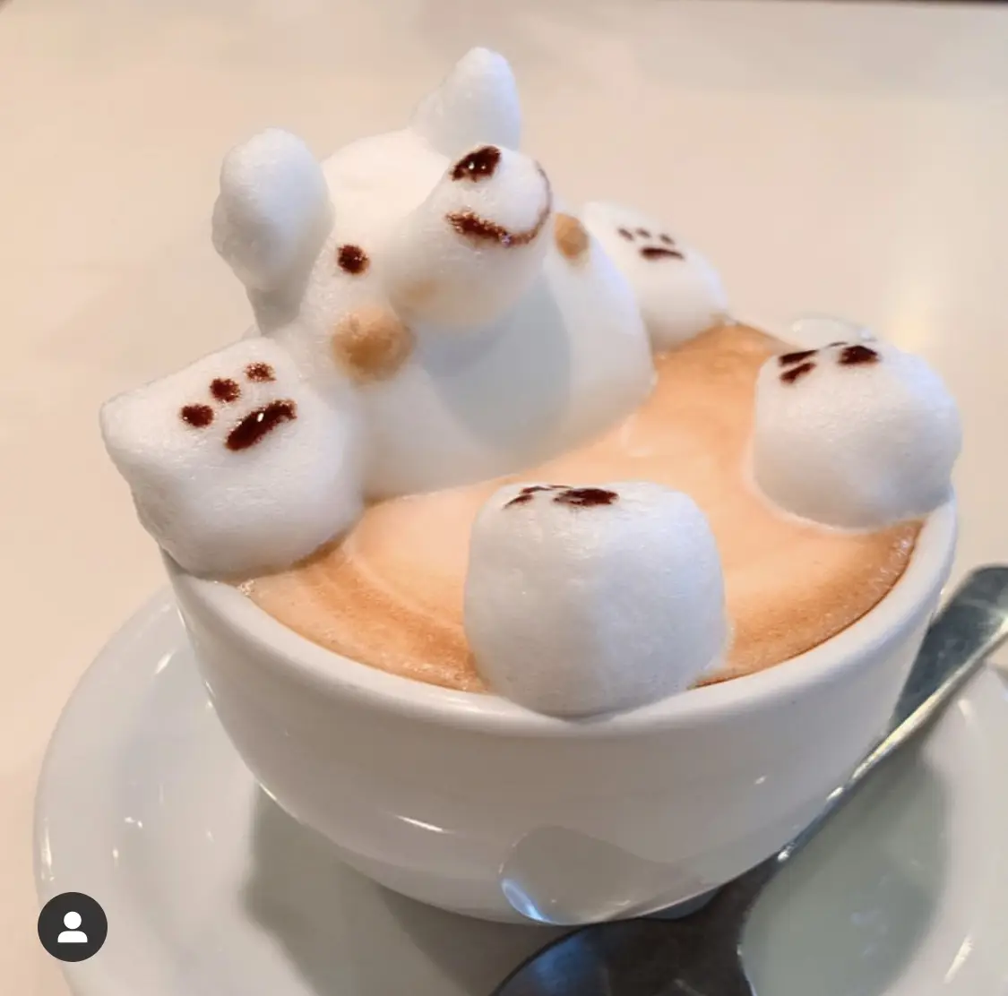 オリジナルラテアートカフェ☕️💕 | グルメみんログ24hが投稿した