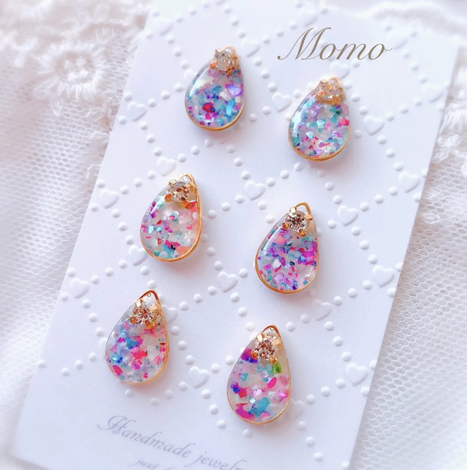 希少なレインボーが可愛い?1000円以下のプチプラアクセ♡虹の雫 