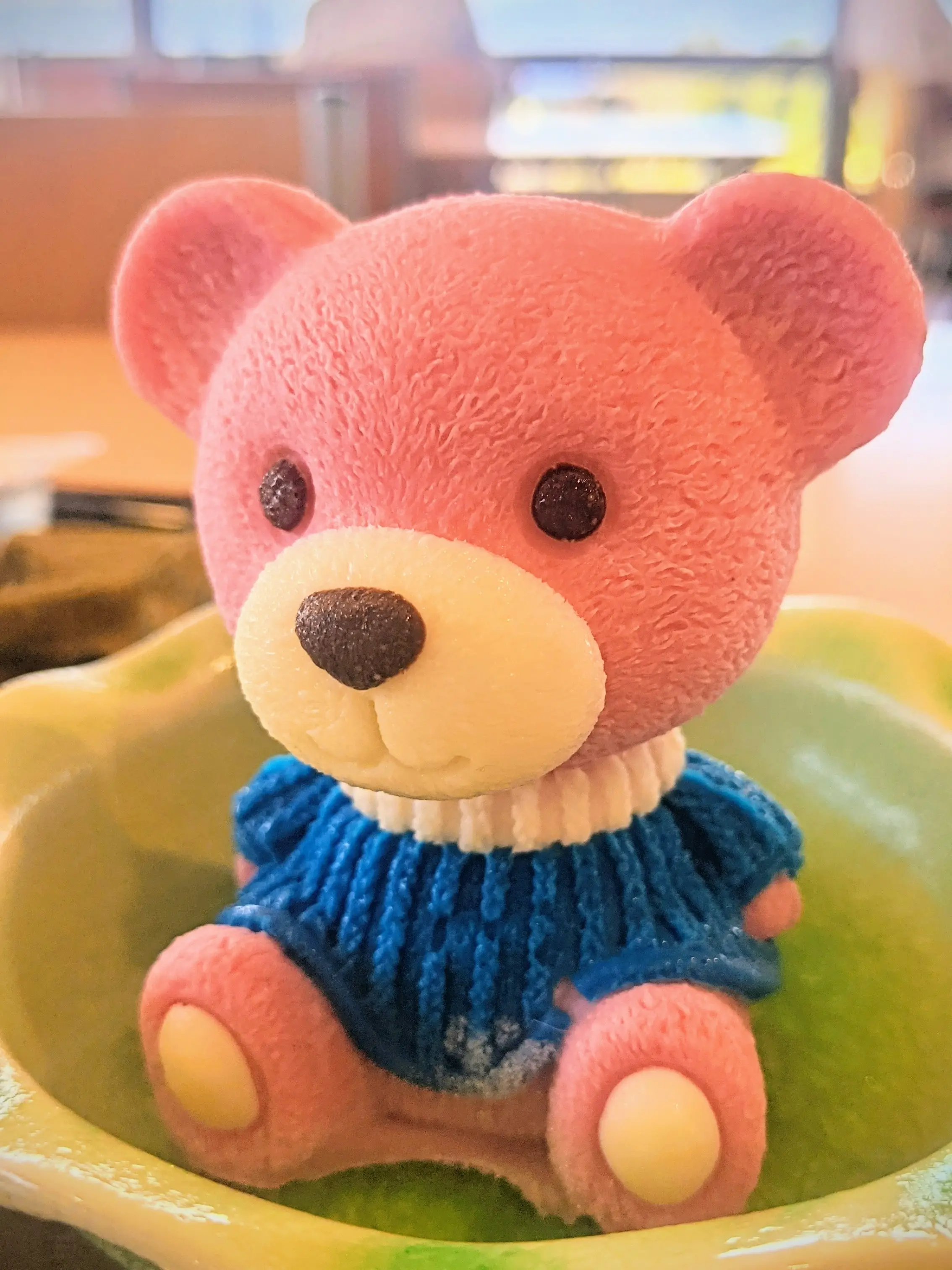 可愛い過ぎて食べられないかも。くまさん?ケーキ | 七緒(ななお)が 