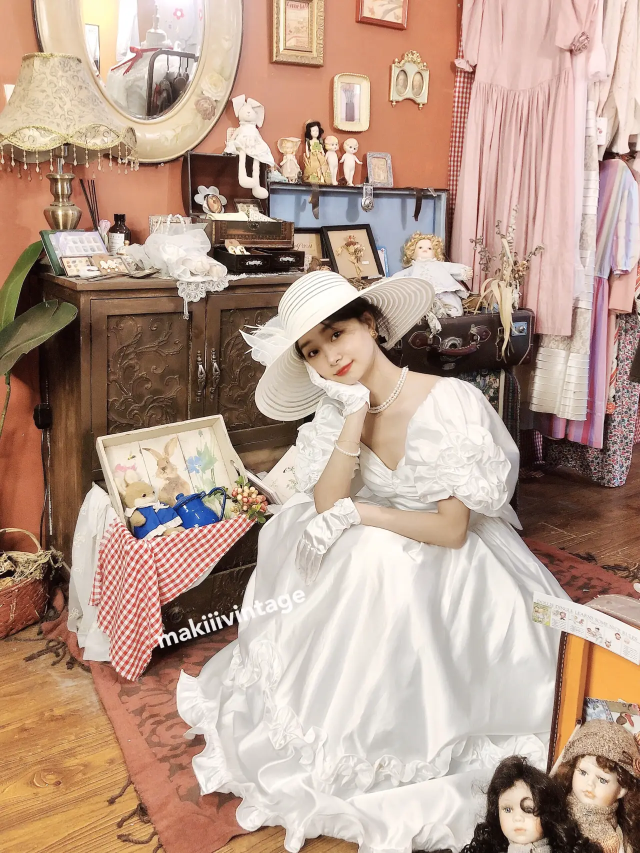 ロマンチックな皇女服-古着 | Makiiivintageが投稿したフォトブック 