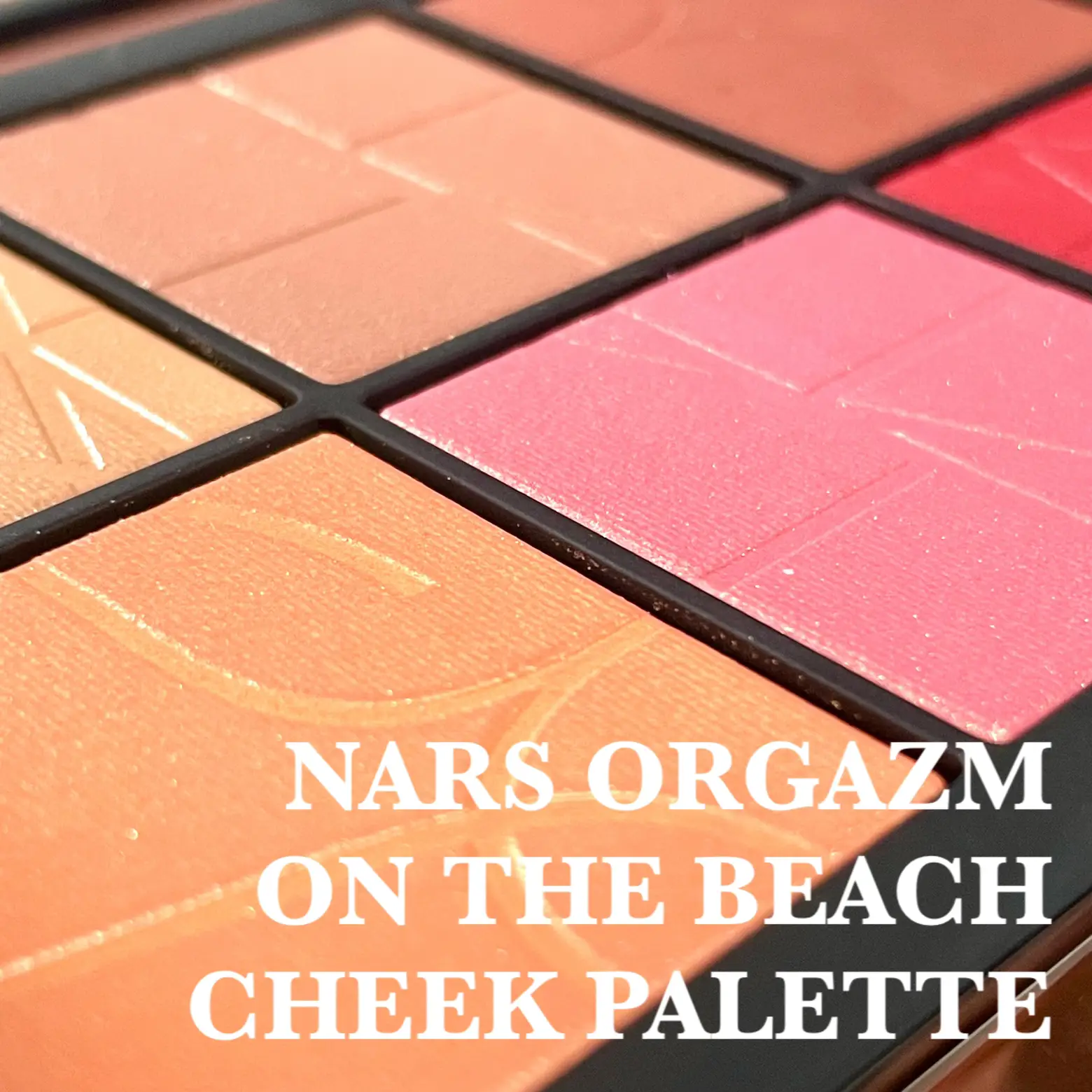 ◇一年中艶チーク◇NARS ORGAZM ON THE BEACH CHEEK PALET | gahoが