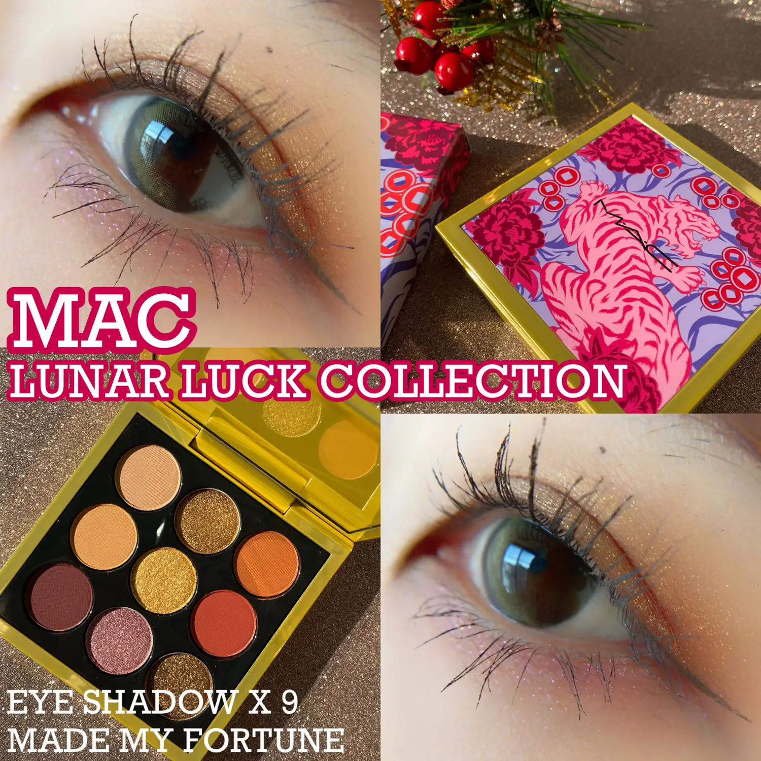 MACのLUNAR LUCK 限定アイシャドウでメイク🐯✨ | YO_KOが投稿した ...