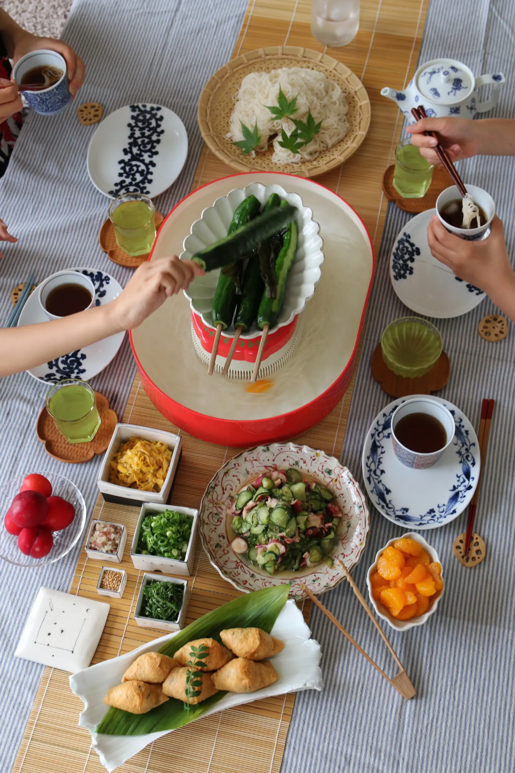 訳あり品】お家でそうめん流し！一年中楽しめます