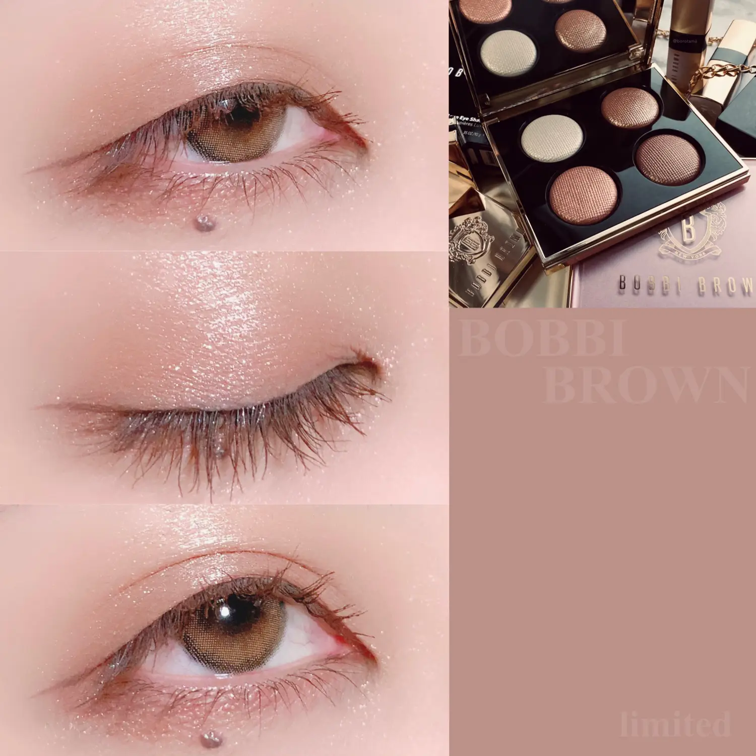 ✨BOBBI BROWN ピンク グロウ リュクス アイシャドウ パレット