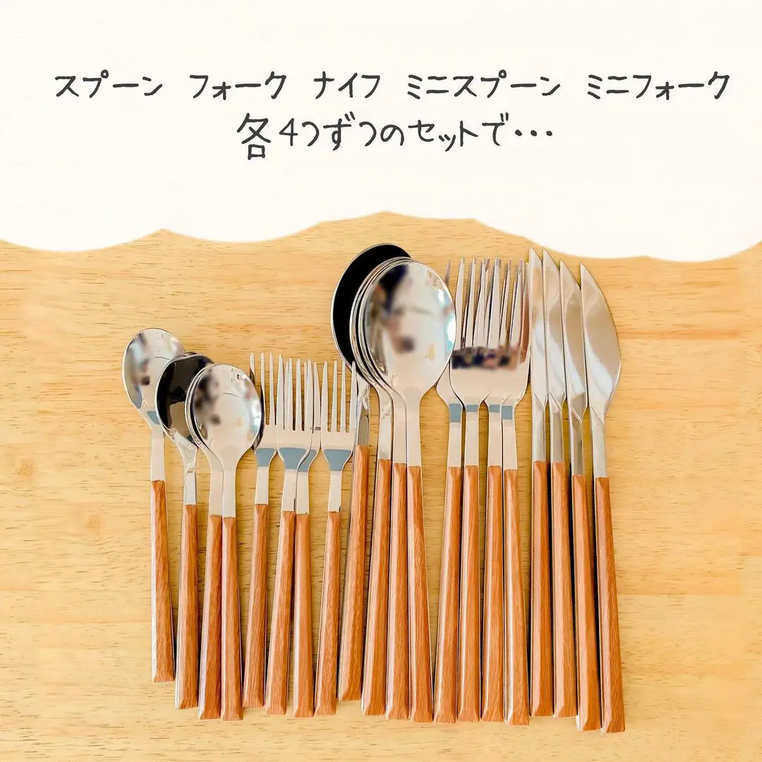 確認♡⸝四角仕切り皿♡スプーンフォーク♡コースター♡オーダー