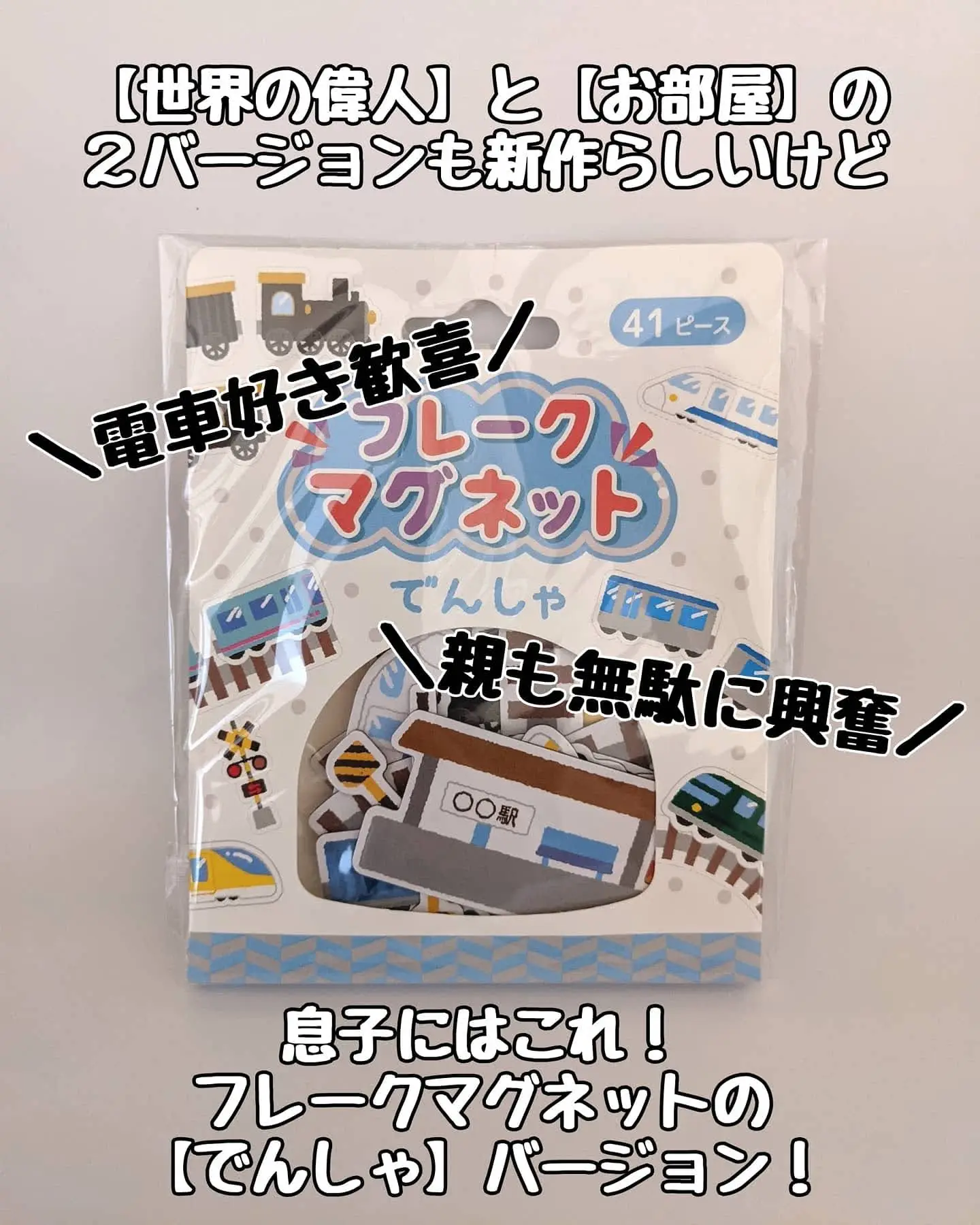 100均おもちゃ紹介】フレークマグネットがすごい！ | まるきち_100均