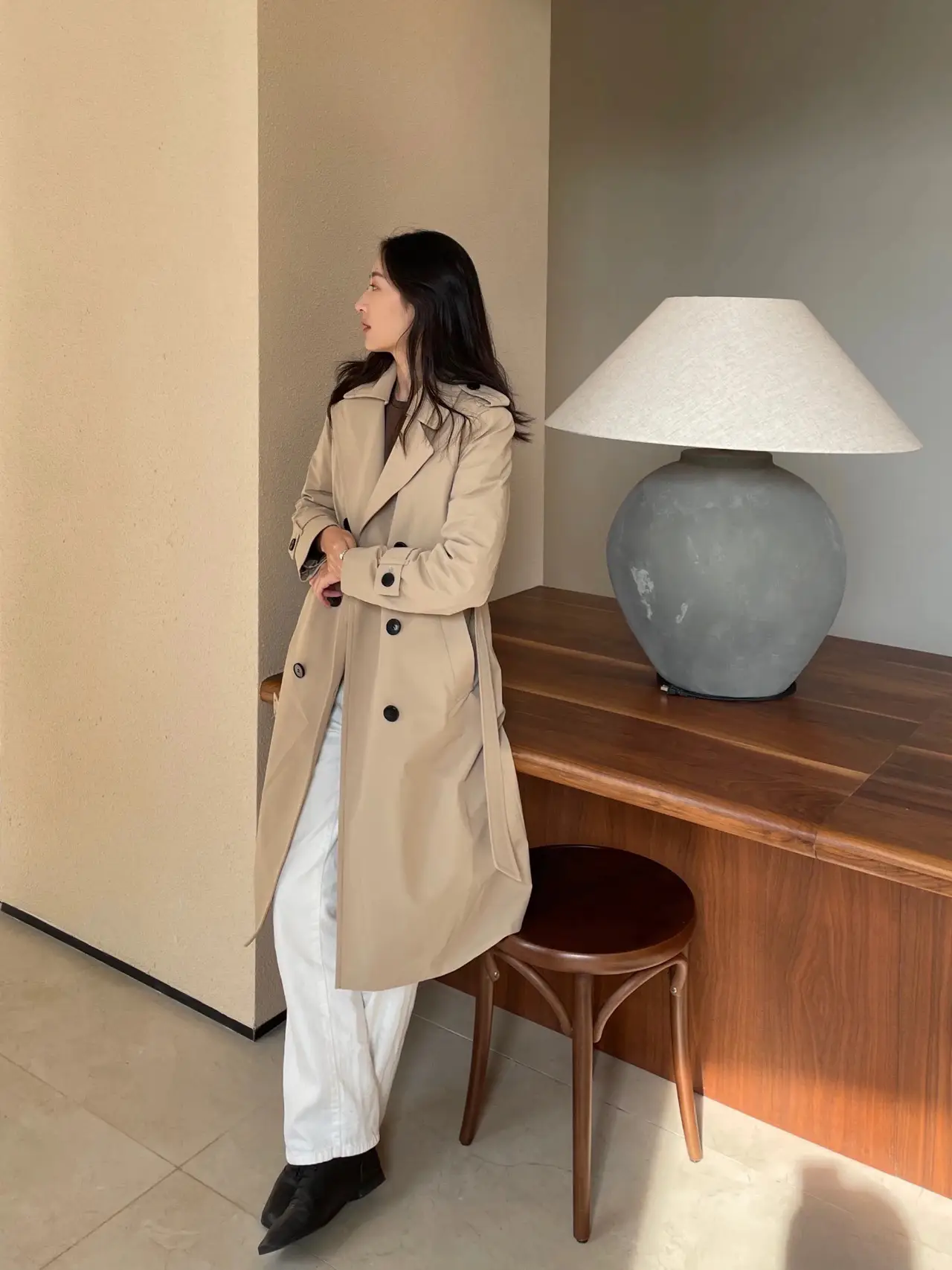 PRADA トレンチコート メンズ ベージュ Mサイズ クローゼット PRADA トレンチコート メンズ ベージュ Mサイズ クローゼット