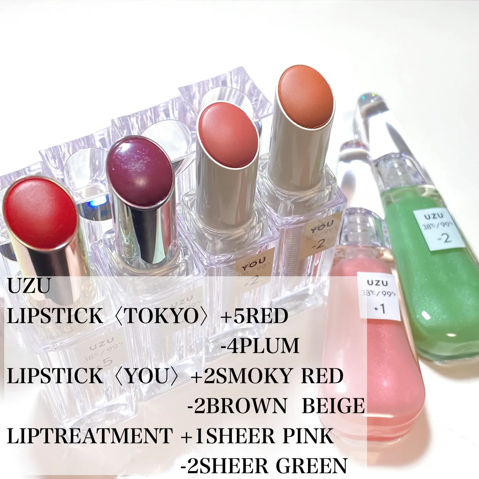 ♡ Unprecedented! Luxury gift mook book with 6 lip sets