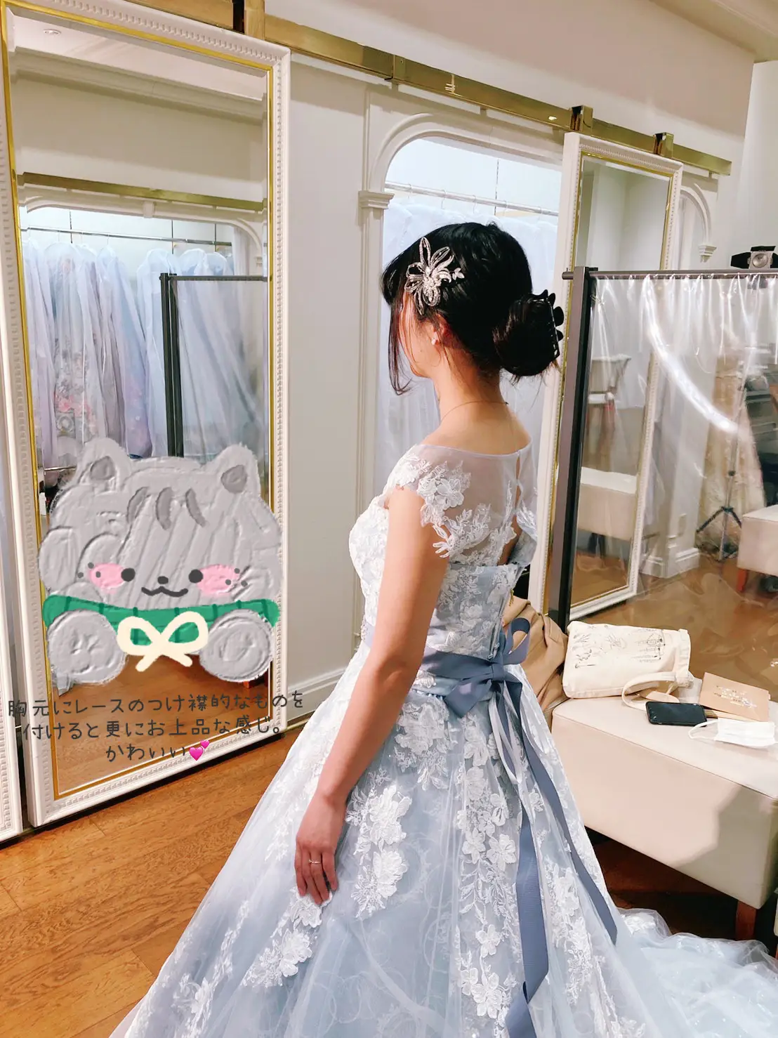 ドレス試着👗2回目！(カラードレス編) | suzuha0210が投稿したフォト  