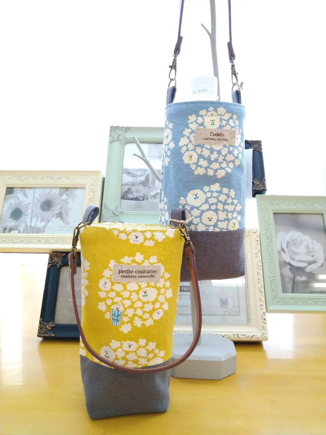 ハンドメイド☆マグカップ型の巾着&水筒カバー&きゅっとぷち袋 | 陽 