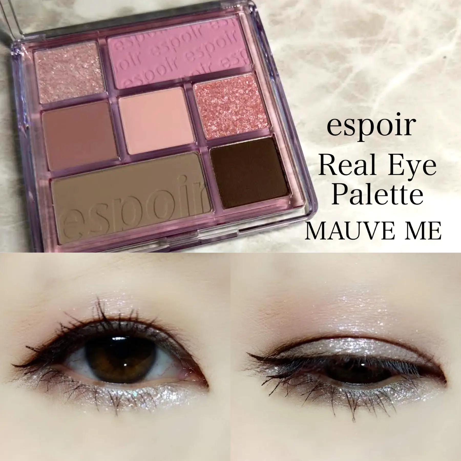 Espoir Real Eye Palette | Mauve Meでメイク】 | のぶみが投稿した