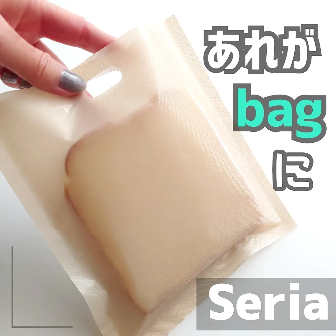 セリア】あれがbagになった！ | shigepyが投稿したフォトブック | Lemon8