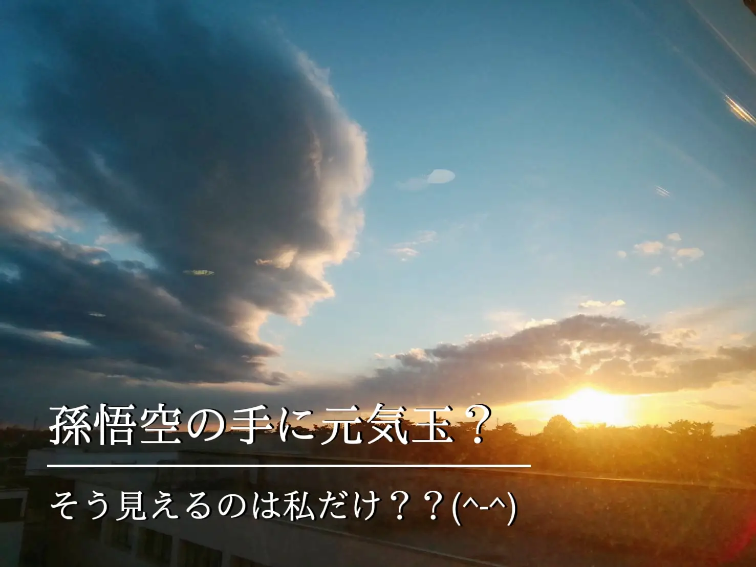 空に孫悟空？？ | tiare__hirokoが投稿したフォトブック | Lemon8