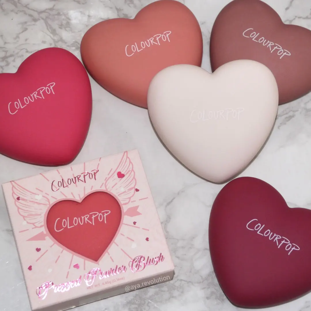 colourpop ハートチーク全色セット