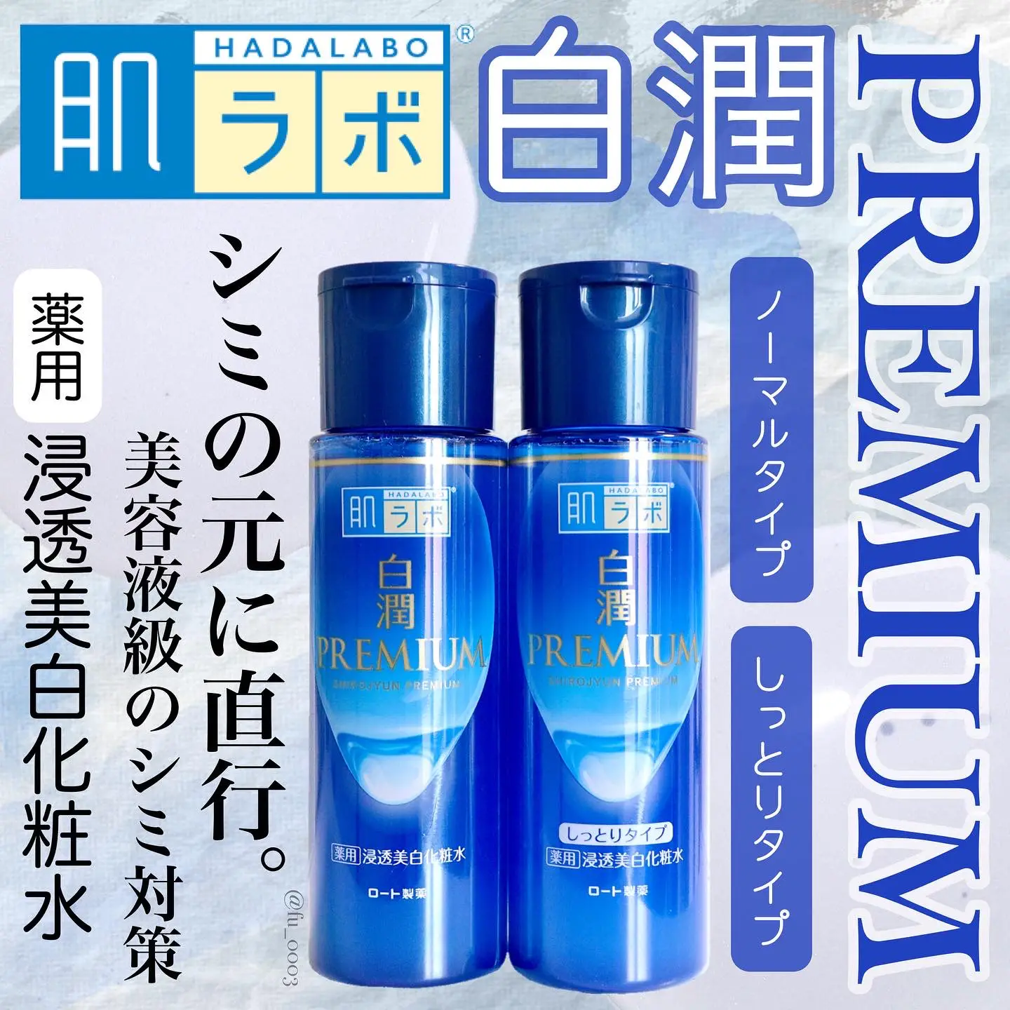 ロート製薬 肌ラボ 白潤プレミアム 薬用浸透美白化粧水 しっとり 170ml