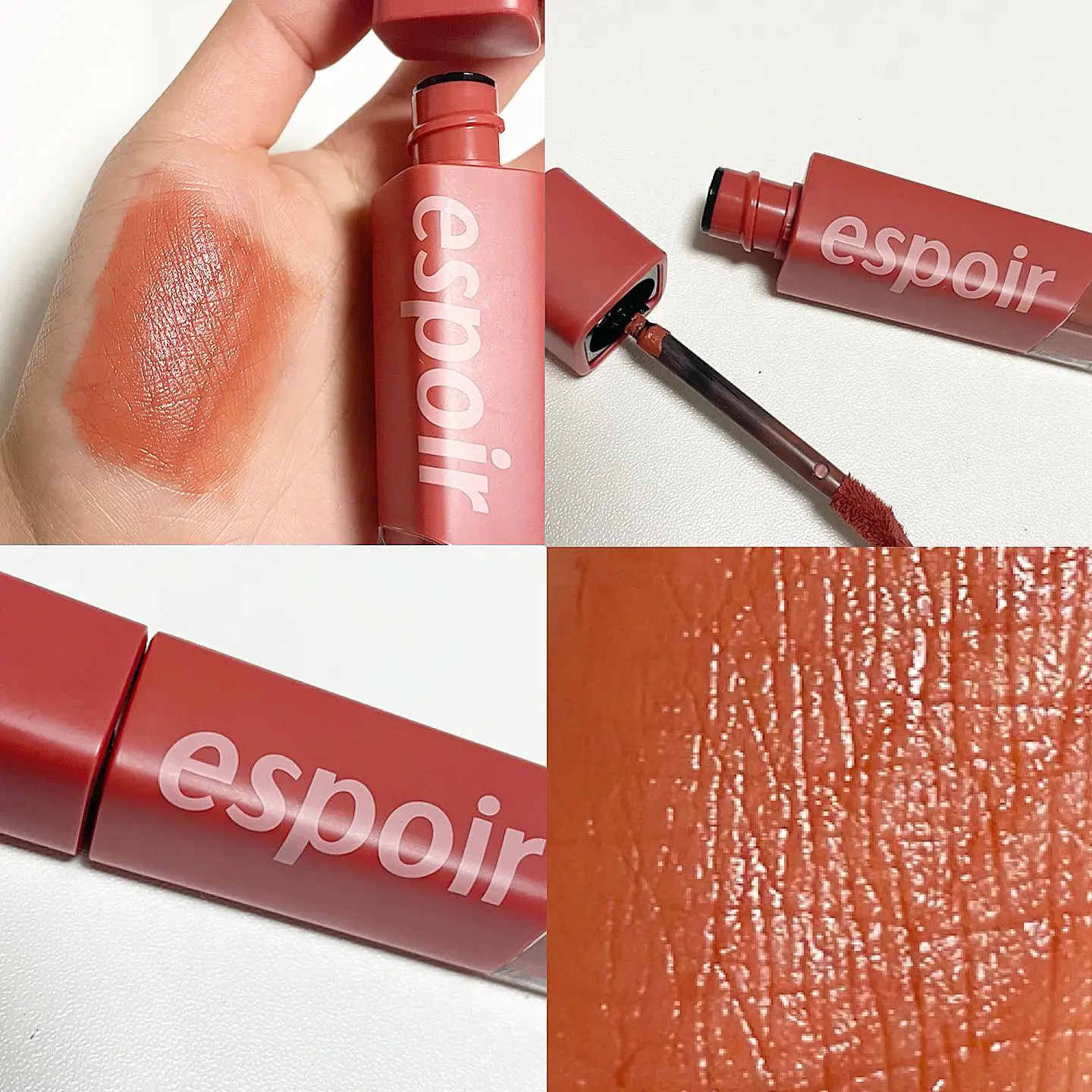 🎟【 espoir 】real pink brown beige lip tint # MODEST | アンナ‬