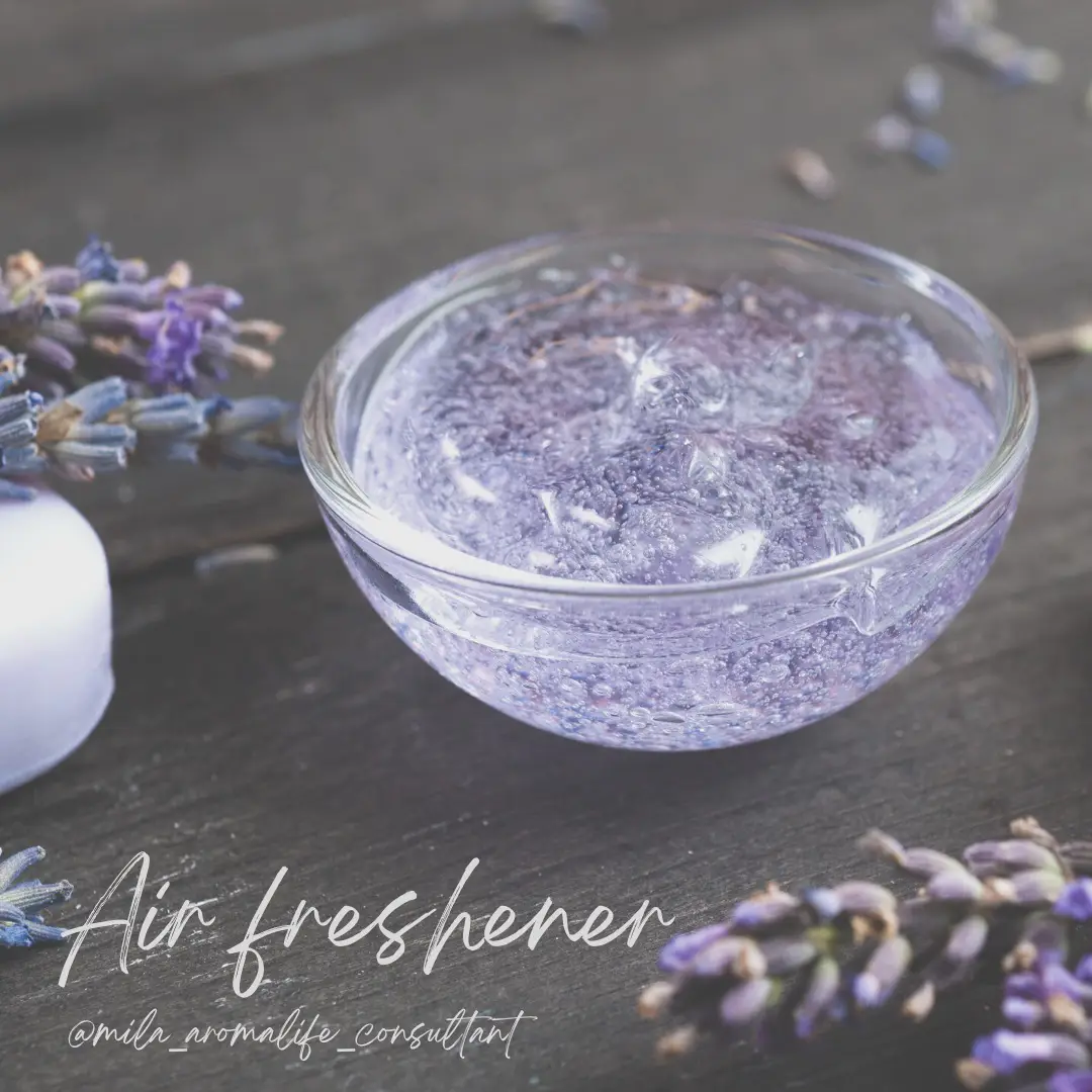 Lavender Crystal Air Gel