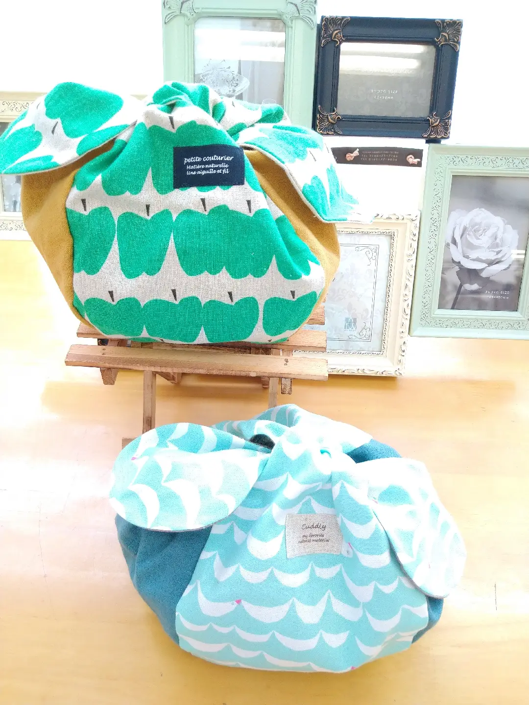 ハンドメイド☆マグカップ型の巾着&水筒カバー&きゅっとぷち袋 | 陽 