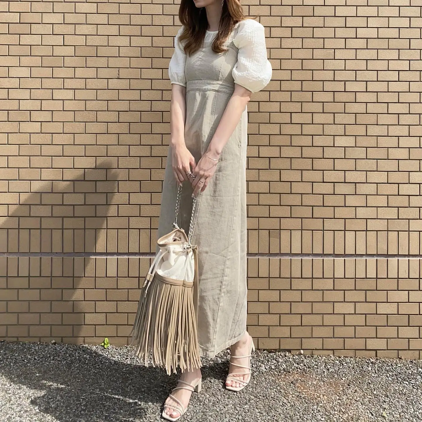 【新作新品インポート❤️ミニ丈ワンピ】メッシュフリルワンピース♡春夏コーデ♡ 新作新品インポート❤️ミニ丈ワンピ】メッシュフリルワンピース♡春夏