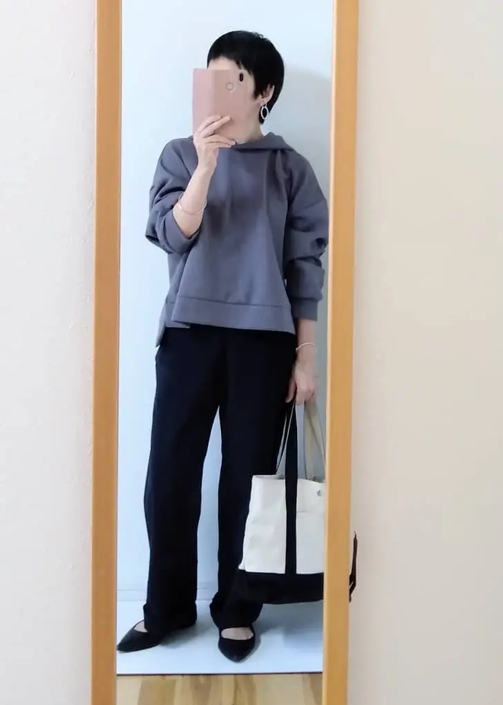US 穿こ XS Lacoste ダークグレー テーラードジャケット