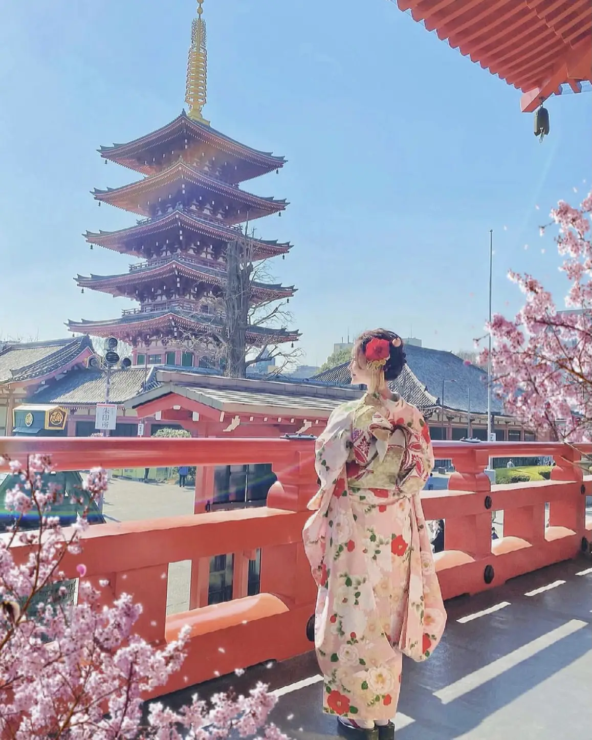 美品 正絹 着物“あたたかな光が灯る格子に七宝☆”ロング丈長羽織