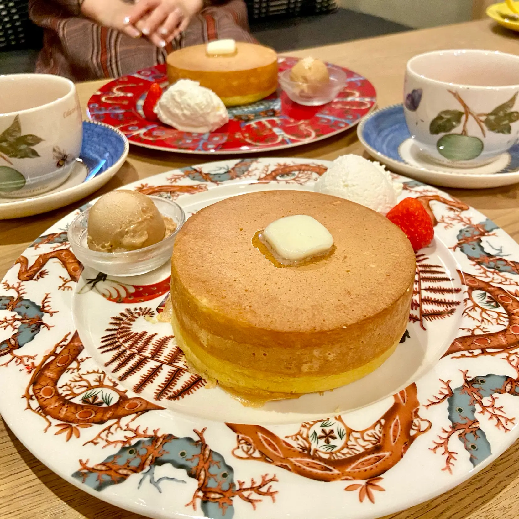 高級紅茶専門店が手がける究極のホットケーキ🥞𓈒 𓂂𓏸﻿ | がっち夫婦 ...