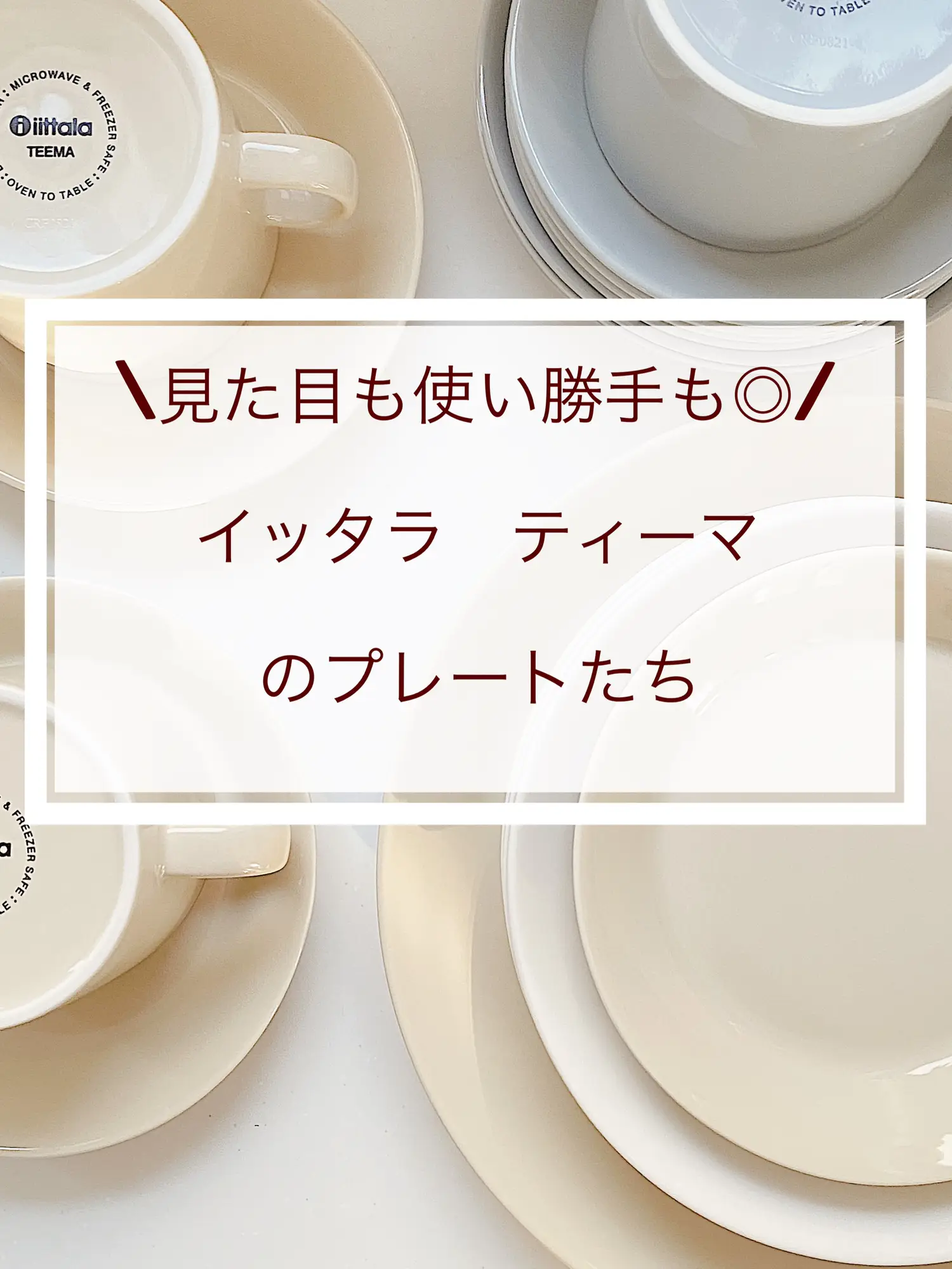 見た目も使い勝手も◎イッタラティーマのプレートたち🍽 | nao マイ