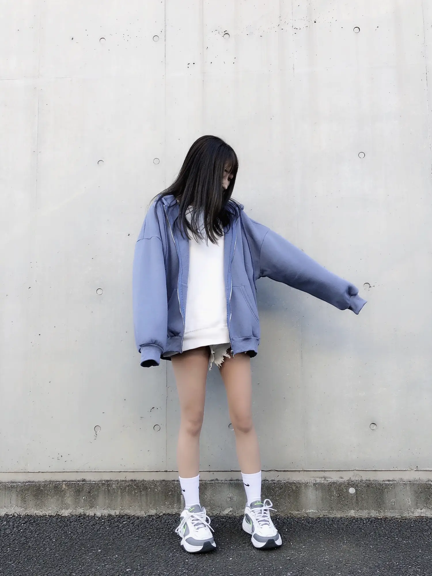 Ulzzang oversized outlet hoodie