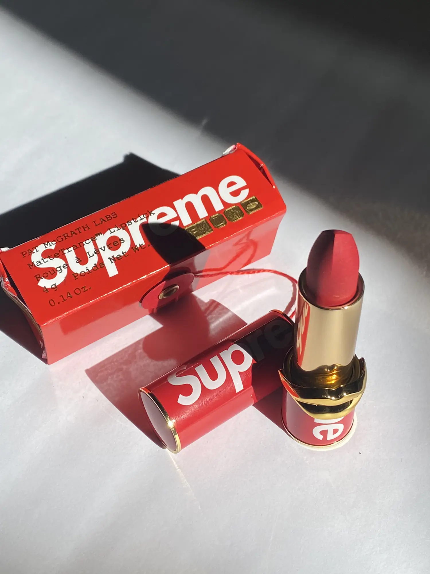 Supreme × Pat McGrath Red Lipstick | Gallery posted by Chloe | Lemon8