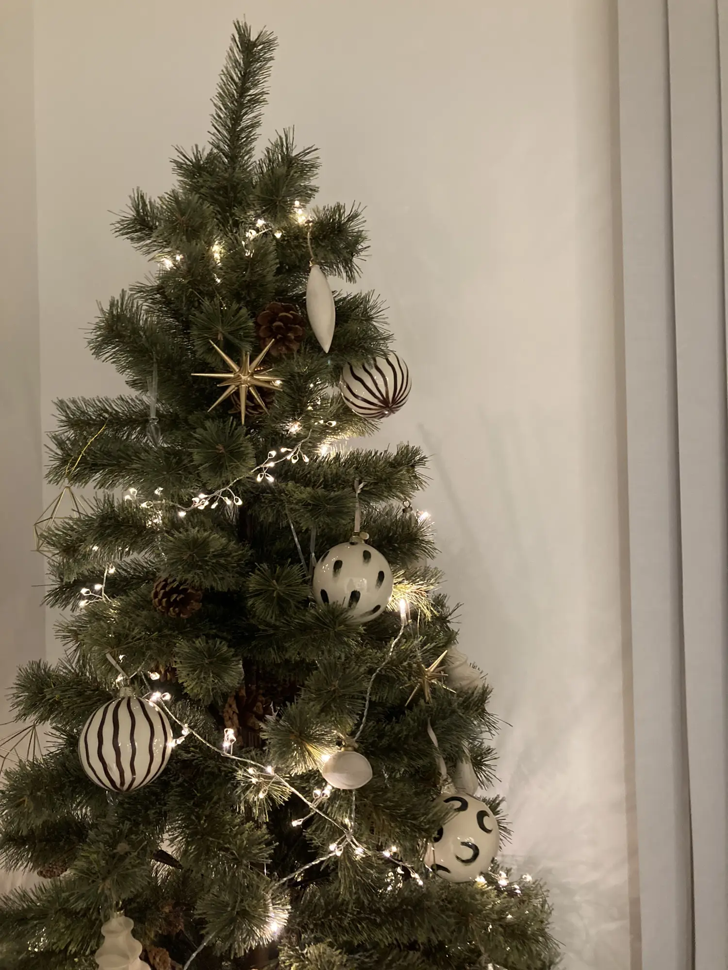 クリスマスツリー足元隠しハンドメイド陶器風即購入不可