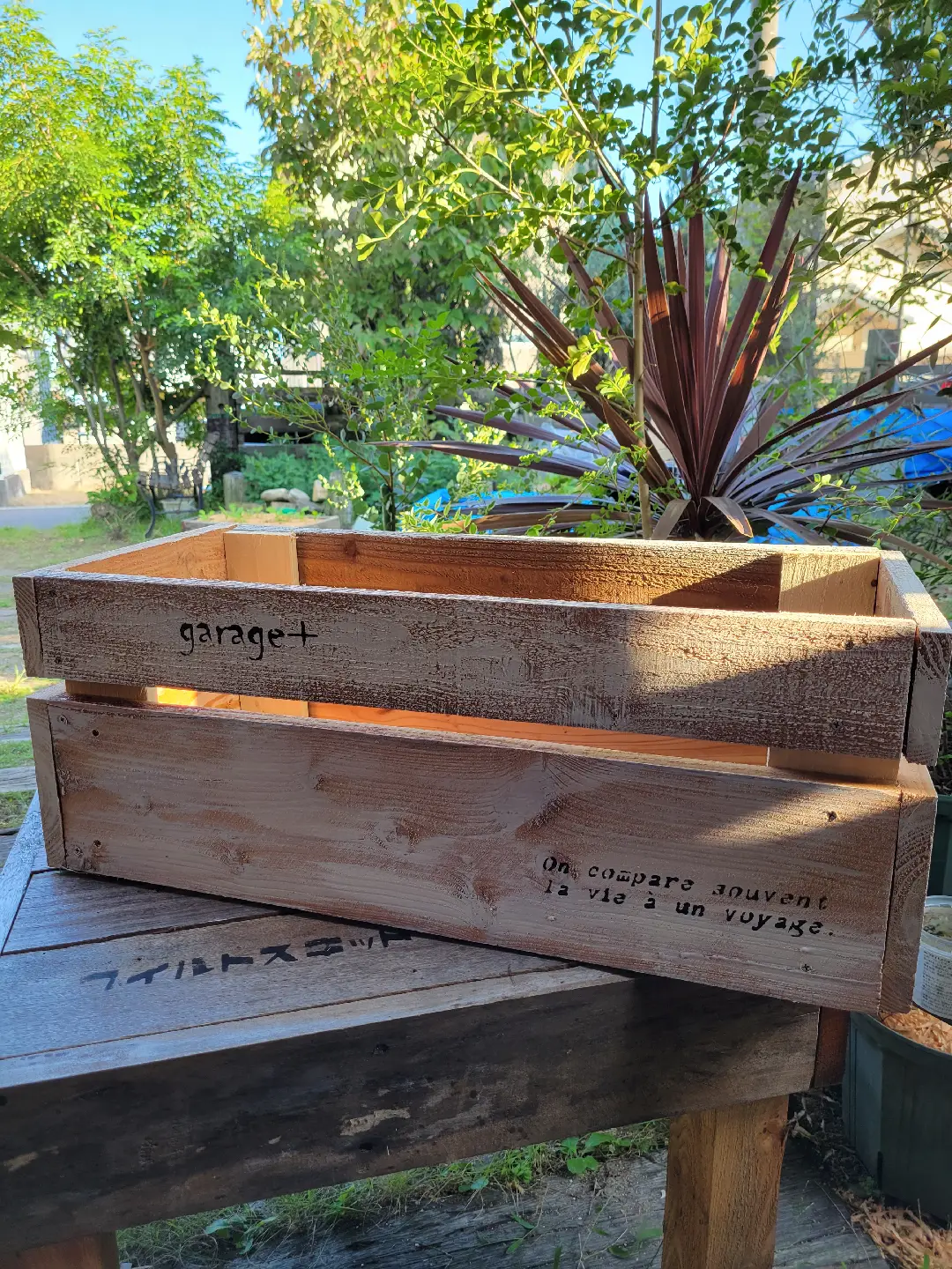 古材でアンティーク木箱作りました～ | garageplusが投稿したフォト