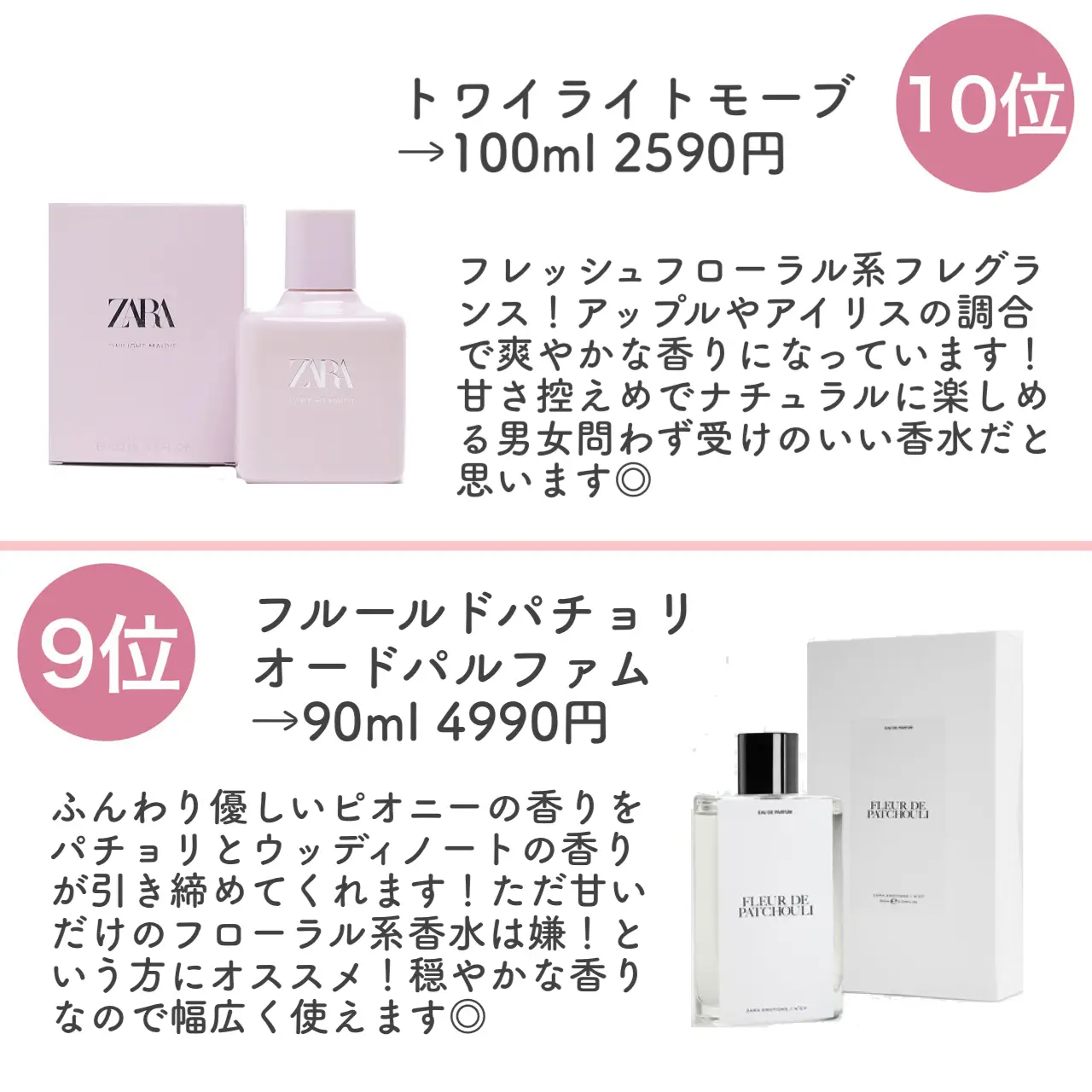 話題のZARAの香水がやばかった／プチプラから買えるお洒落な大人の香り