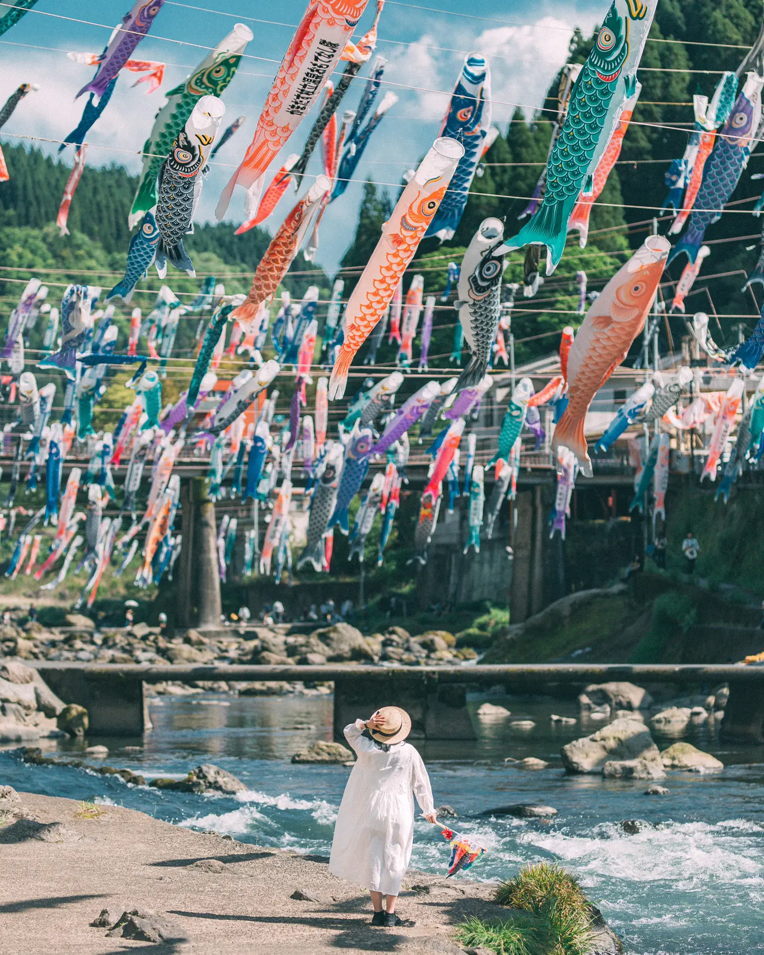 杖立温泉 鯉のぼり祭り? | konnyが投稿したフォトブック | Lemon8