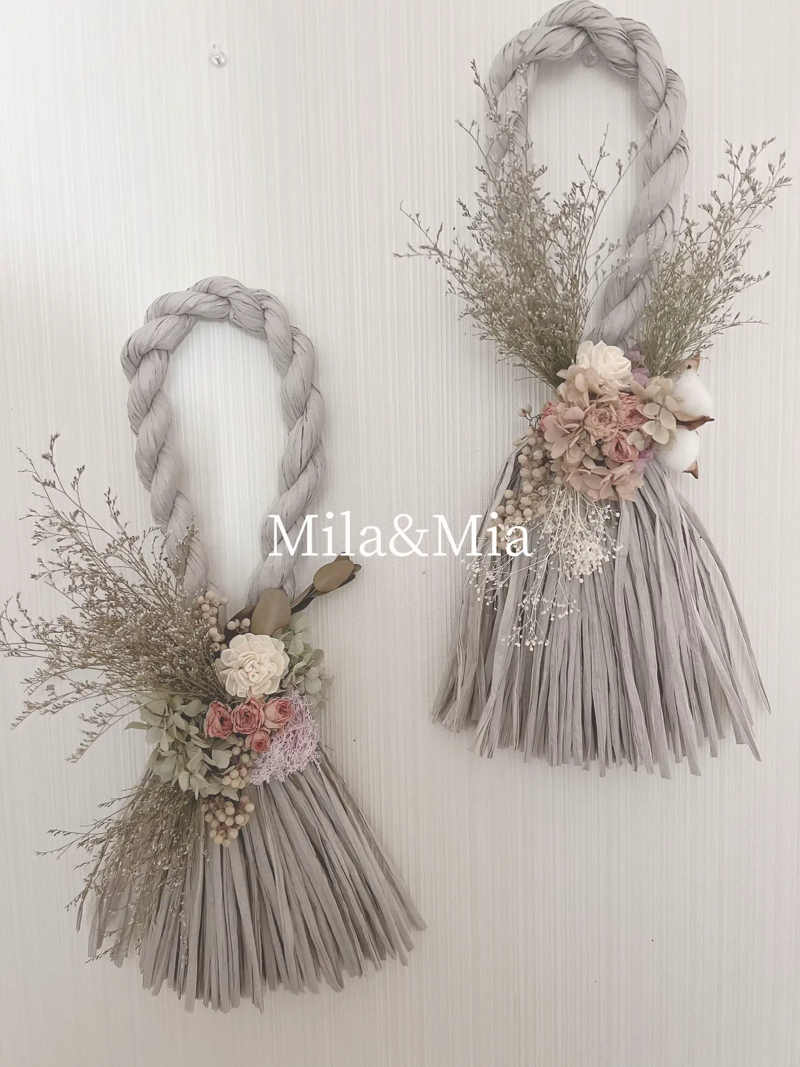 とむむ様♡ご確認用開運♥️Luana♥️しめ縄ミニリース☆お正月飾り W✕G①