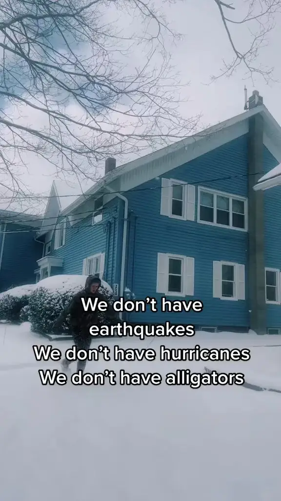 We Don't Have Earthquakes