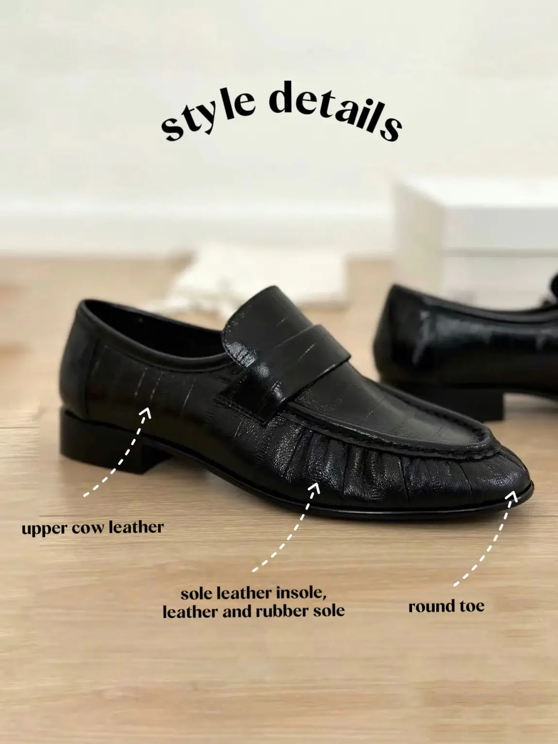 The Row Soft loafer in Leather Review Gallery posted by Kendall