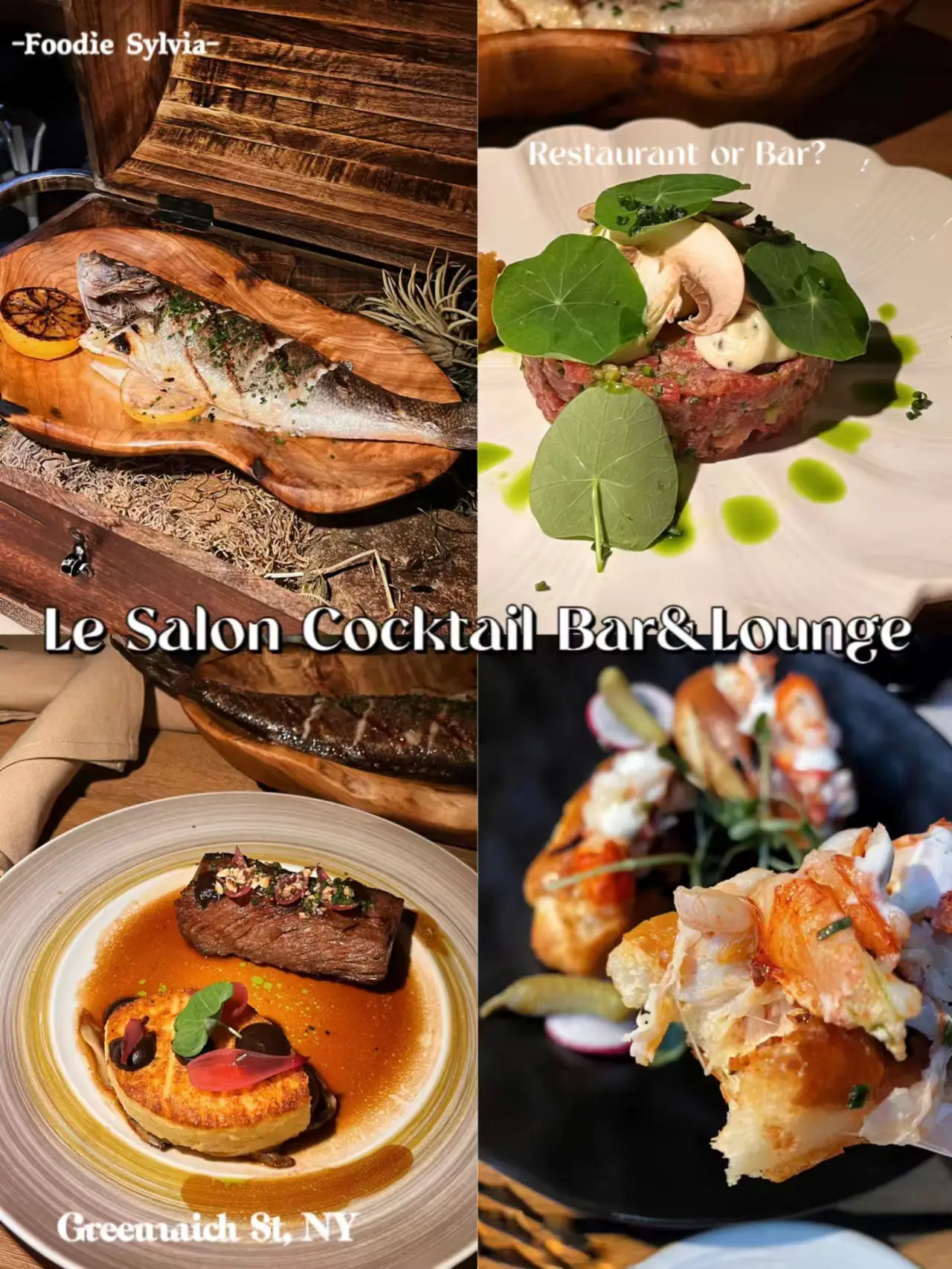 Review Viral French Restaurant In NYC· Le Salon's images