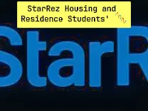 Welcome  StarRez Portal