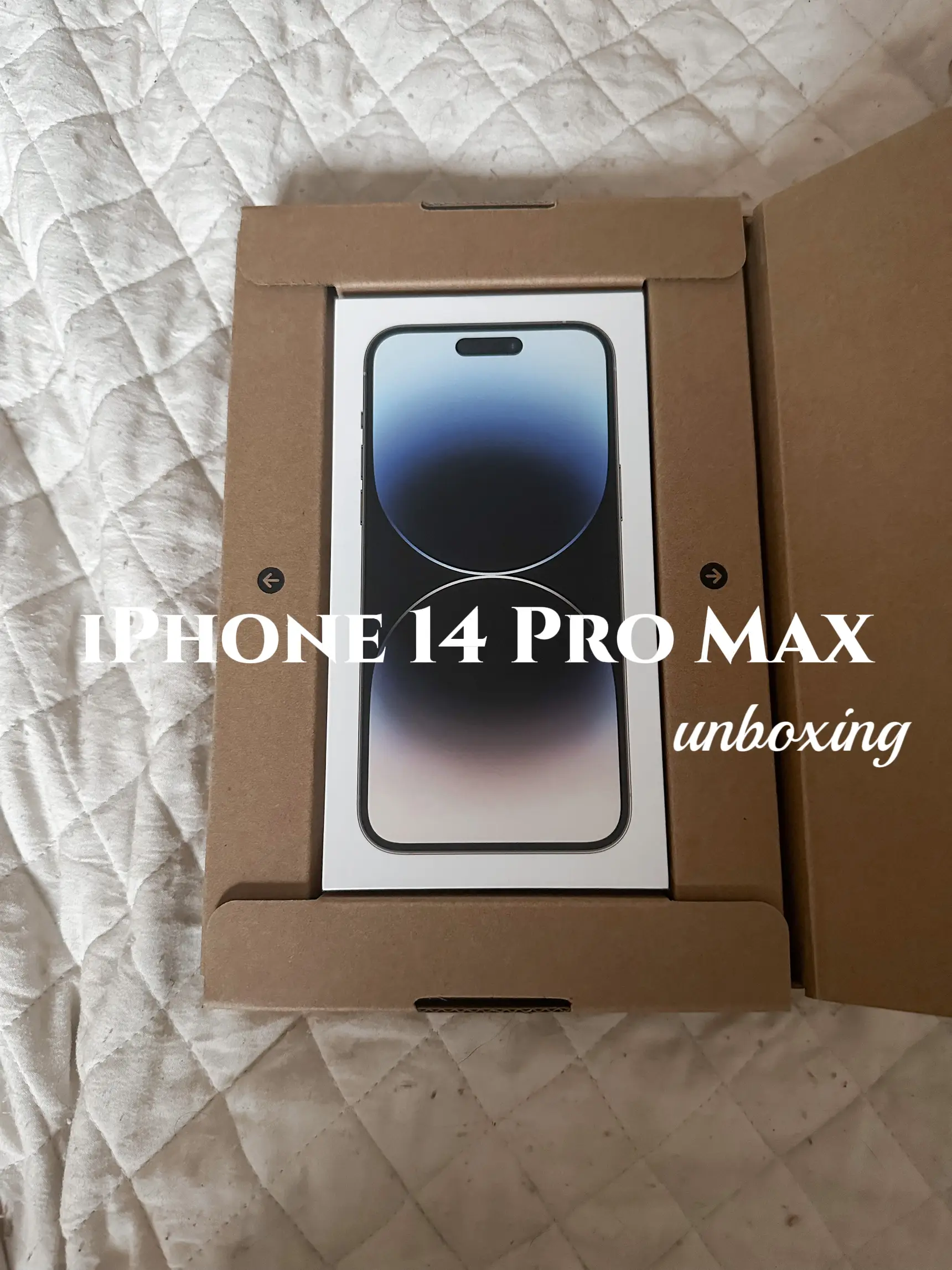 iPhone 14 Pro Max Unboxing, Gallery posted by tay 🎀