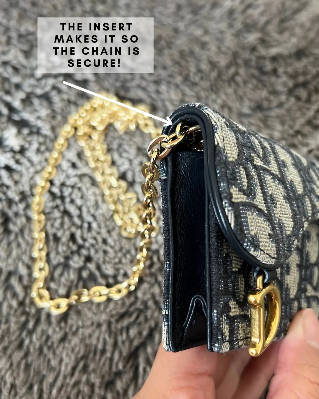 Crossbody Strap - Oval Chain - Organize My Bag