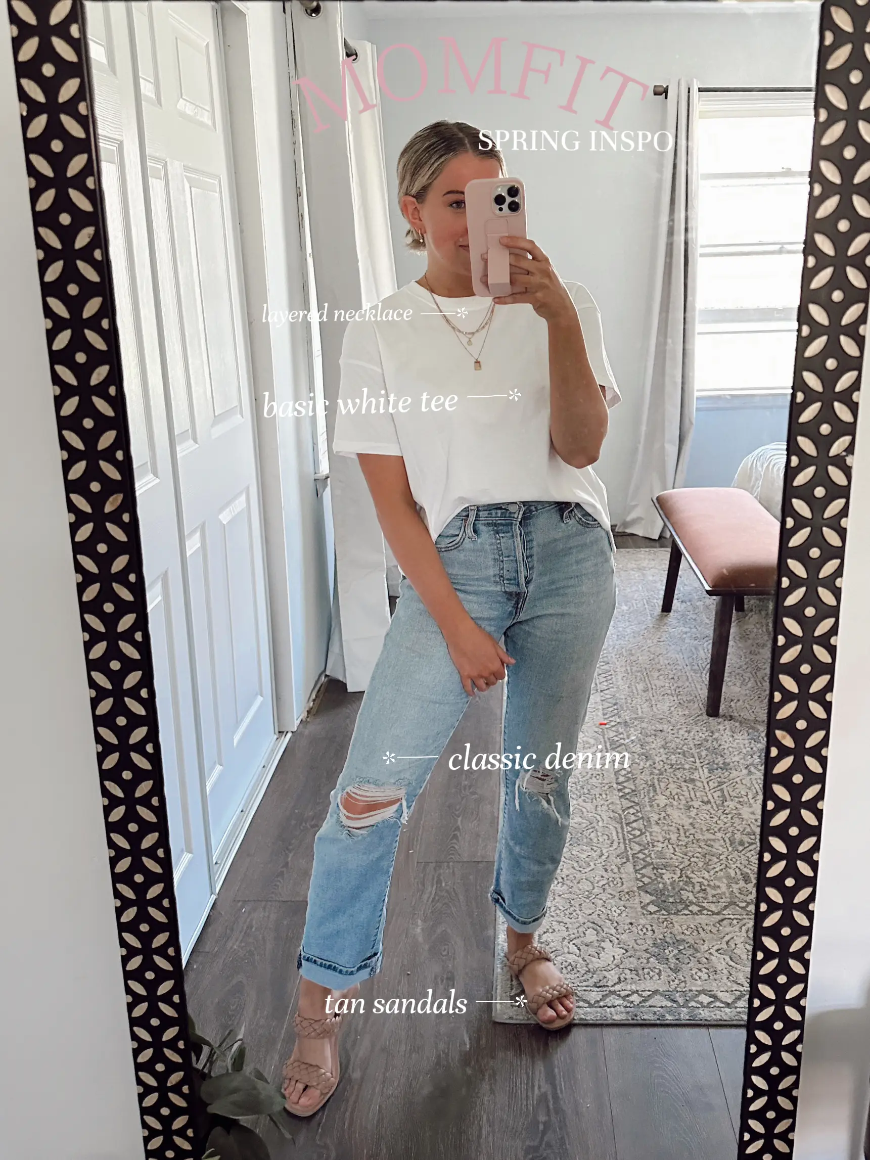 5 of the Most Trendy Ways to Wear Ripped Jeans - Pose & Repeat  Ripped  high waisted jeans, Ripped mom jeans, Ripped jeans outfit