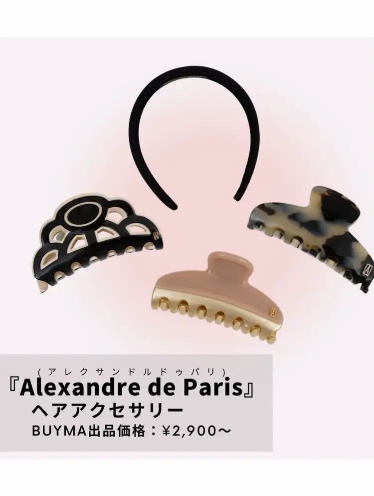 ALEXANDRE DE PARIS ヘアスティック　かんざし ALEXANDRE DE PARIS ヘアスティック かんざし（アレクサンドル