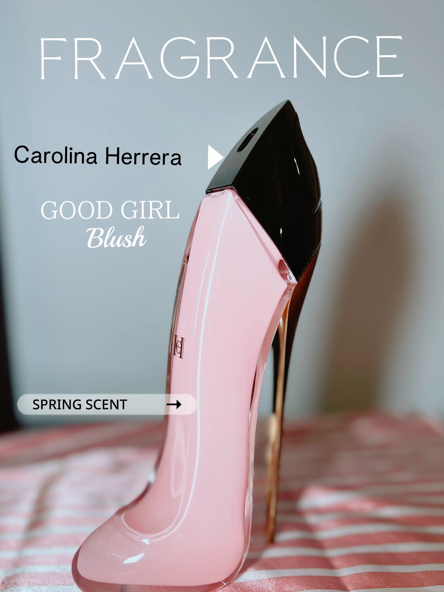 NEW CAROLINA HERRERA GOOD GIRL BLUSH FRAGRANCE REVIEW  #goodgirlcarolinaherrera #scentoftheday 