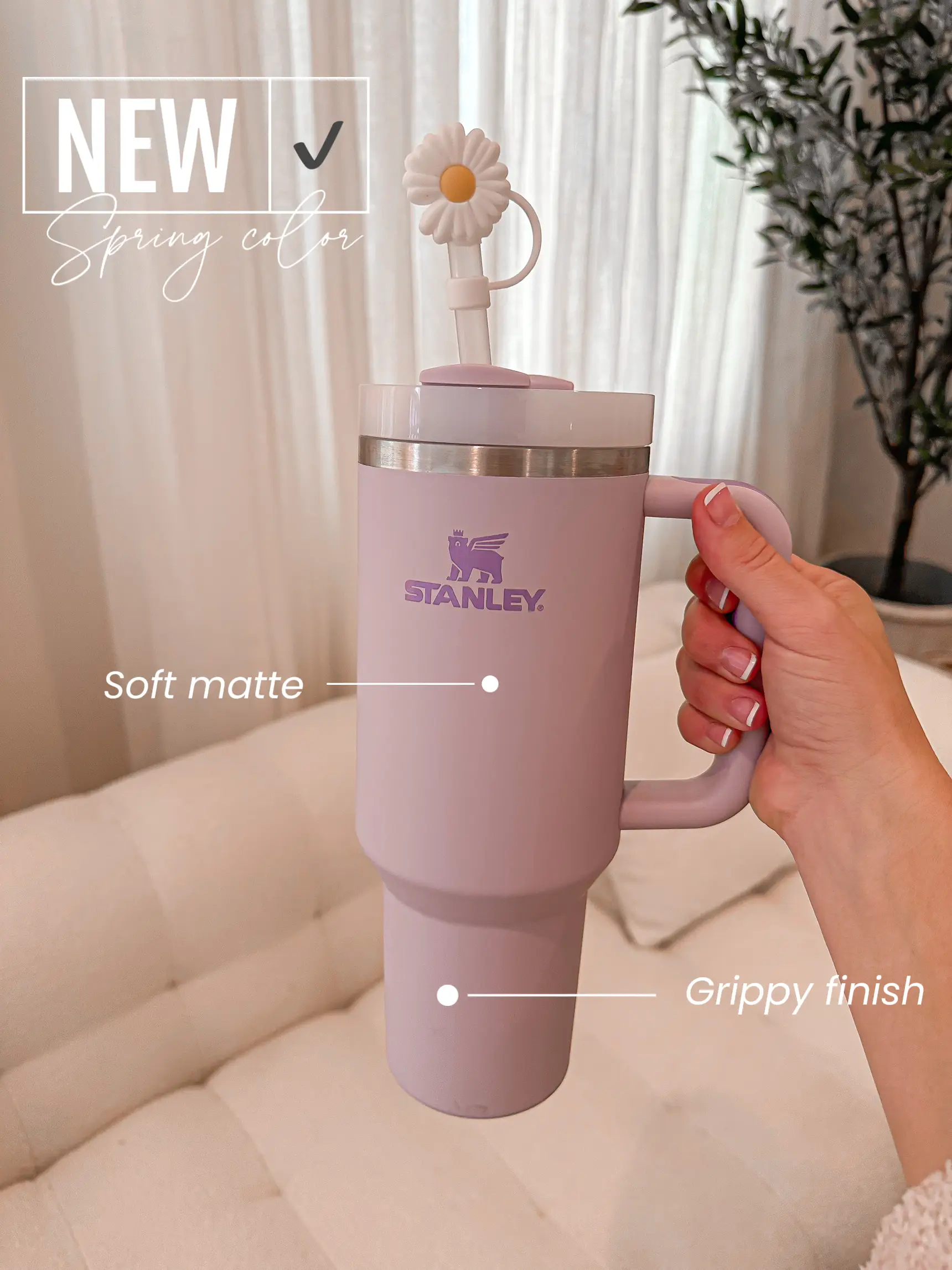 [NEW] SOFT TOUCH MATTE Stanley Quencher Travel Mug 40oz